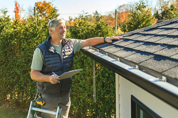 Professional Roof Inspection technician working in Latimer, IA